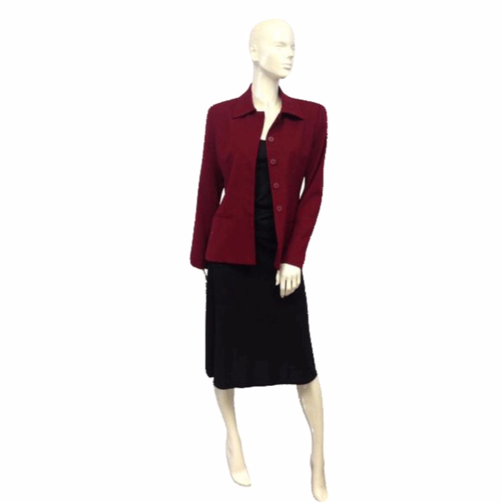 Arthur Chapnik Merry in Maroon Blazer Size 4